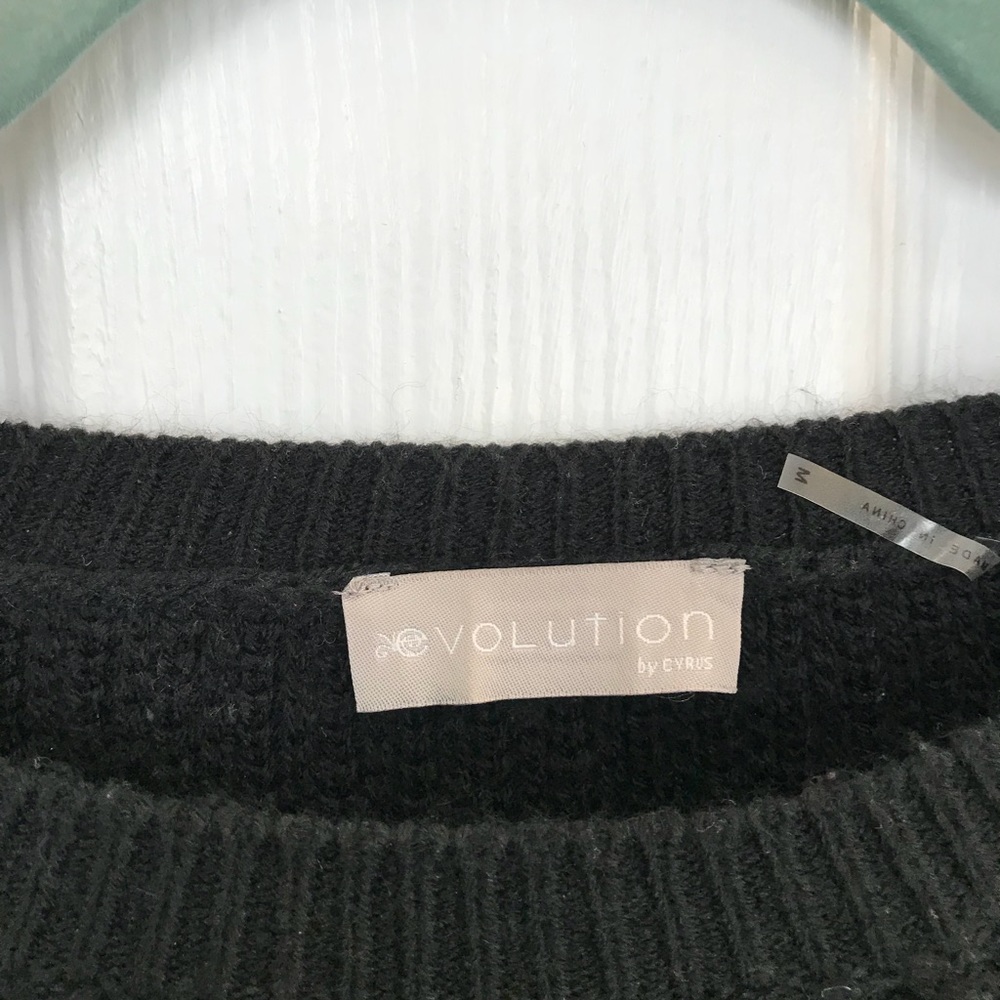 Black Evolution Sweater - image 3